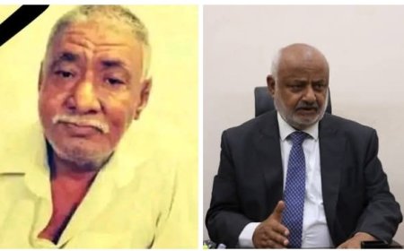 محافظ الحديدة طاهر يعزي في وفاة المناضل يحيى أمين زيدان....