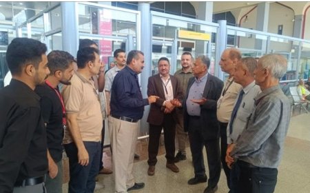 نائب محافظ عدن يؤكد حرص المحافظة على تقديم الدعم وتسهيل مهام العمل الجمركي في مطار العاصمة عدن..،...