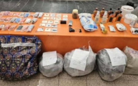 الأجهزة الأمنية في مطار سيئون تحبط عملية تهريب وضبط مطلوبين امنيا ..