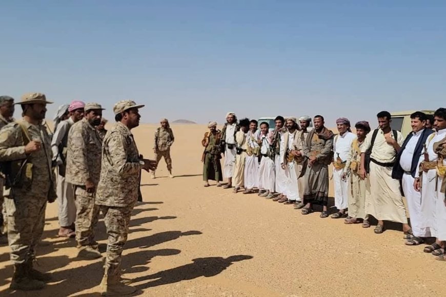 قبائل بني نوف تعلن دعمها الكامل للمنطقة العسكرية السادسة في مواجهة الحوثيين