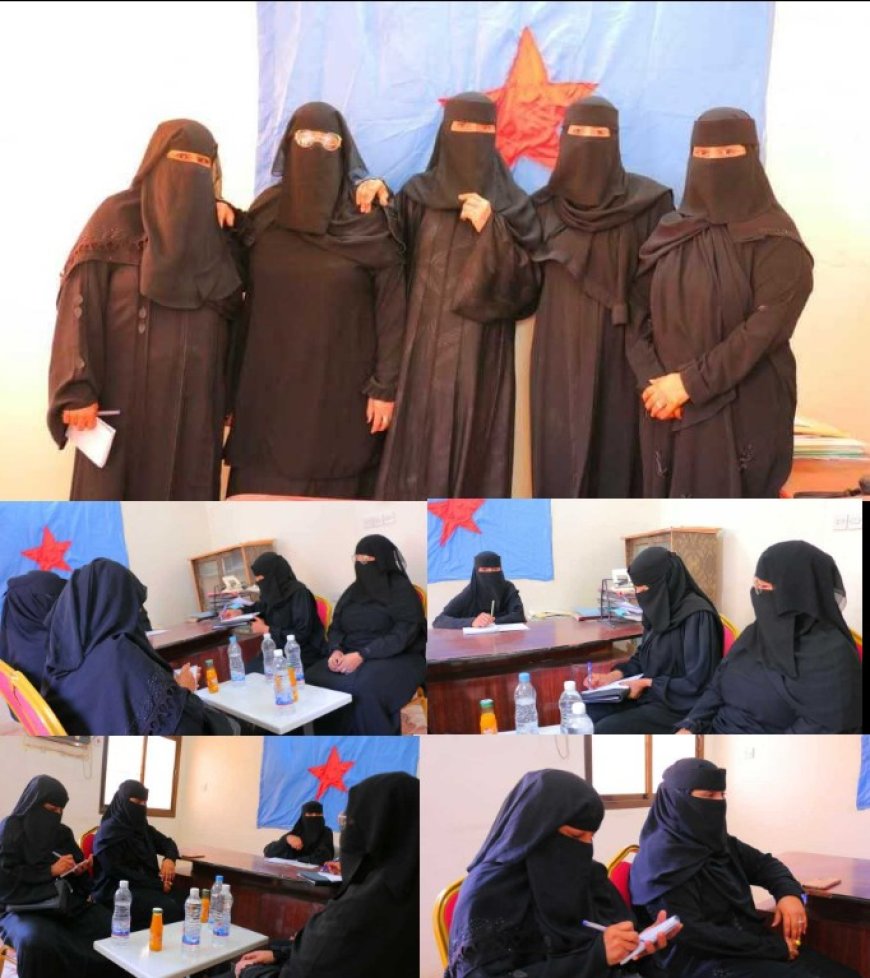 لقاء في سيئون بين دائرتي المرأة بمؤتمر حضرموت الجامع والحزب الاشتراكي لدعم مناصرة قضايا المرأة