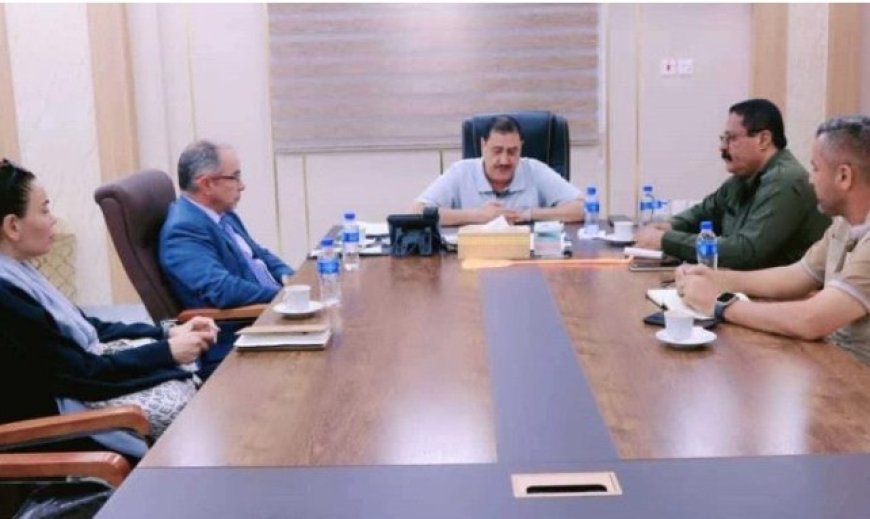 مدير شرطة العاصمة عدن يبحث مع مسؤولي الأمم المتحدة آليات حماية العمل الإنساني بعدن والمحافظات الجنوبية المحررة...