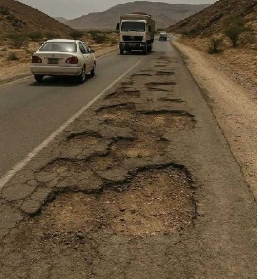 طريق الموت بين الديس وقصيعر يهدد حياة المسافرين...
