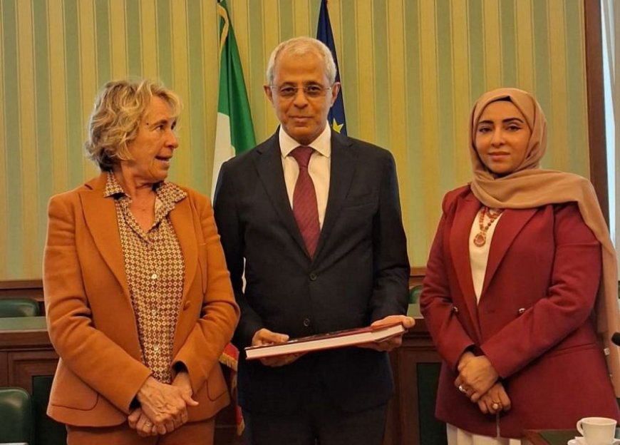 روما: نائب وزير الخارجية يلتقي رئيسة لجنة الشؤون الخارجية والدفاع بمجلس الشيوخ الإيطالي....