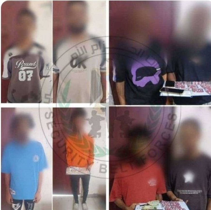 قوات الحزام الأمني في العاصمة عدن يضبط مواد مخدرة ويوقف متهمين في عمليات ميدانية ...