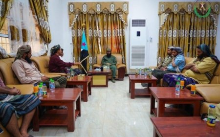 العميد الوالي يؤكد أن قوات الحزام الأمني في أبين هي صمام أمان المحافظة ودرعها الحصين ..