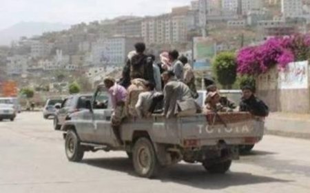 مواجهات مسلحة في إب بعد مقتل شيخ قبلي على يد مليشيا الحو...ثي....