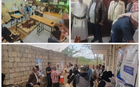 قعطبة: بكر الشاعري يلتقي وفد من الائتلاف الهولندي ويطلعوا على أنشطة المساحة الصديقة للأطفال ضمن مشروع الحماية