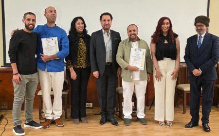 الفنان هيثم الحضرمي ينال درجة الأستاذية في العود بامتياز من بيت العود العربي بالقاهرة