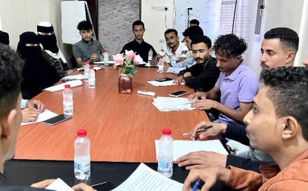 اتحاد طلاب جحاف يعقد اجتماعه الأول في عدن: تعيينات جديدة وتعزيز العمل التنظيمي