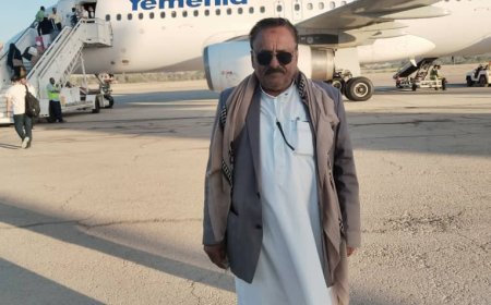 وكيل شبوة الشيخ سالم صبيح يعود إلى ارض الوطن بعد رحلة علاجية