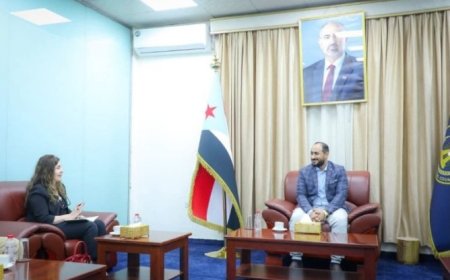 خلال لقاء مع ممثل هيئة الأمم المتحدة للمرأة المجلس الانتقالي يؤكد دعم المرأة الجنوبية...