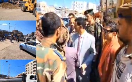 اشغال «القاهرة» في تعز ترفع الحواجز الترابية وتعيد فتح الجولة جوار سوق المجاهد بالتحرير الأسفل...