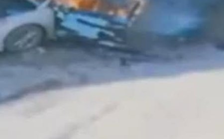 حريق يلتهم سيارة صاحب معرض الطفي في المنصورة… والأسباب ما تزال مجهولة