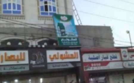 صعقة كهربائية تُسقط عاملين أثناء صيانة لوحة إعلانية في المخا...