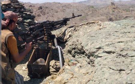 القوات الجنوبية المسلحة تحبط في جبهة كرش  إمحاولة تسلل حو..ثية ..