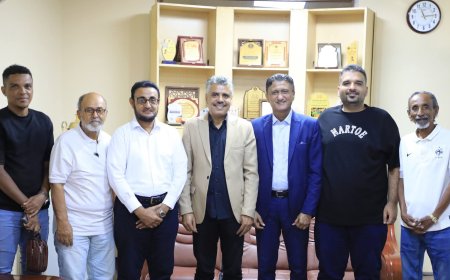 الشاذلي يلتقي بقيادة اتحاد الإعلام الرياضي بعدن