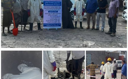 همزة وصال للتنمية الإنسانية تدشّن المرحلة الأولى من مشروع "بصمة أمان" في منطقة البساتين – دار سعد