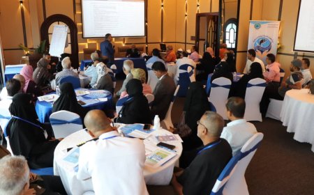 لليوم الثاني على التوالي العاصمة عدن تشهد ورشة العمل الوطنية الخاصة بإعداد خطة العمل الوطنية للحد من الصيد غير القانوني