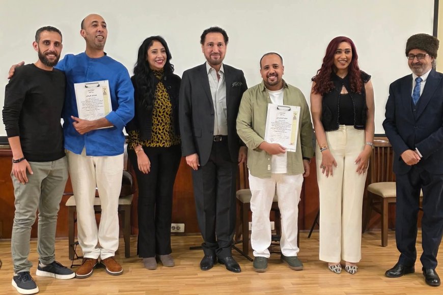 هيثم الحضرمي يحصل على درجة الأستاذية في العود بامتياز ويعزز مكانته في المشهد الموسيقي اليمني