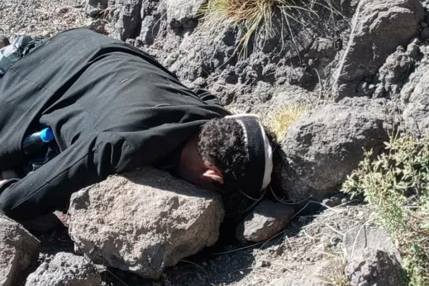 العثور على جثة شاب مقتول في جبل صفوان بإب يثير الرعب بين الأهالي