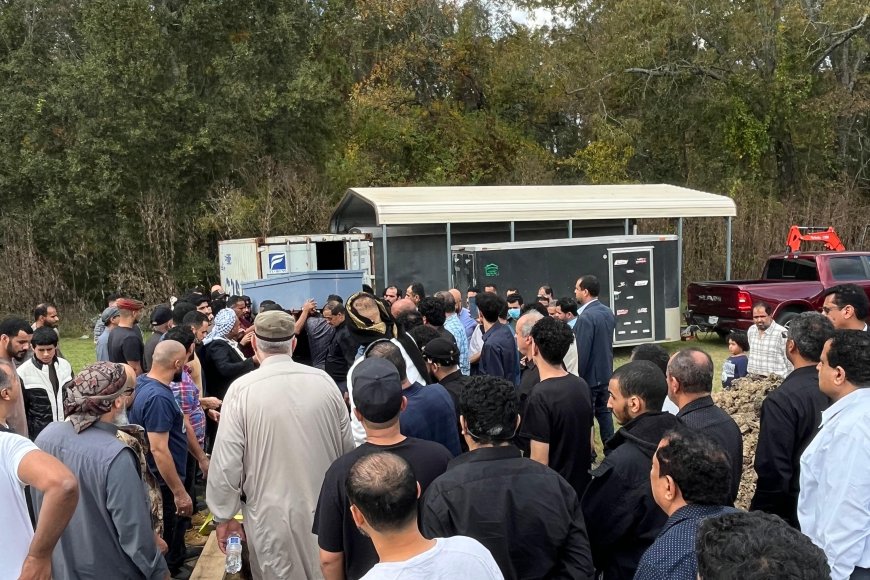 الجالية الجنوبية في لوزيانا تودع الشاب رعد الصولاني في مشهد جنائزي مؤثر