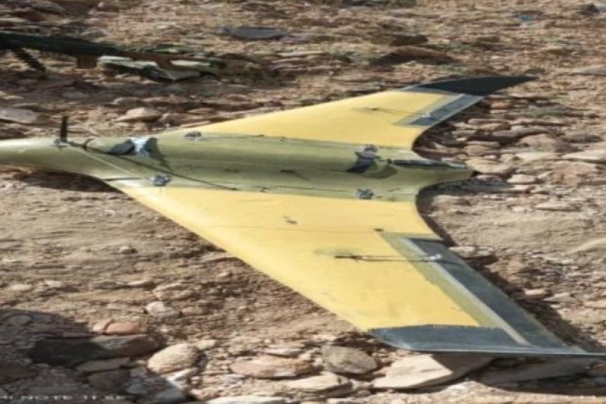 قوات الرزامات تسقط طائرة مسيّرة حوثية في صعدة