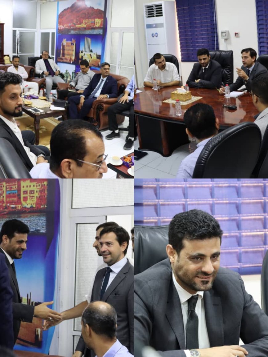 الهمداني يبحث مع وفد فرنسي التحديات التي تواجه أنشطة القطاع الخاص في السوقين الأوروبي والفرنسي