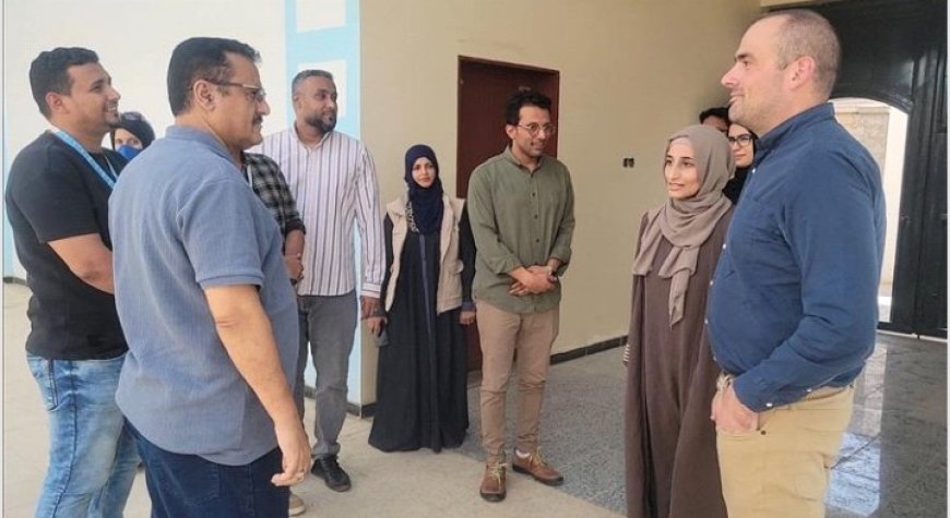 الداؤودي ينفذ زيارة ميدانية لمدرسة ذوي الاحتياجات الخاصة في العاصمة عدن.....
