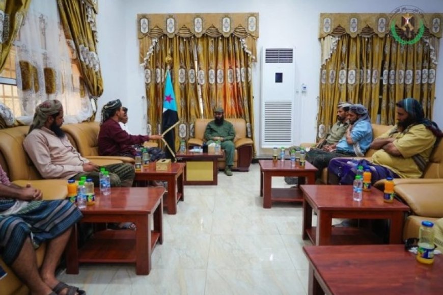 العميد الوالي يؤكد أن قوات الحزام الأمني في أبين هي صمام أمان المحافظة ودرعها الحصين ..