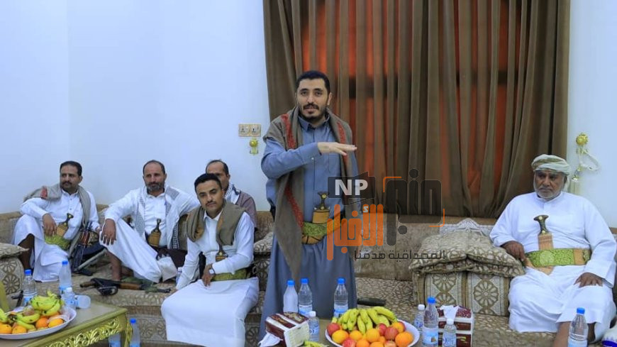 الوكيل معوضة ومشايخ ذمار يلتقون الشيخ علي الحريزي في الغيضة