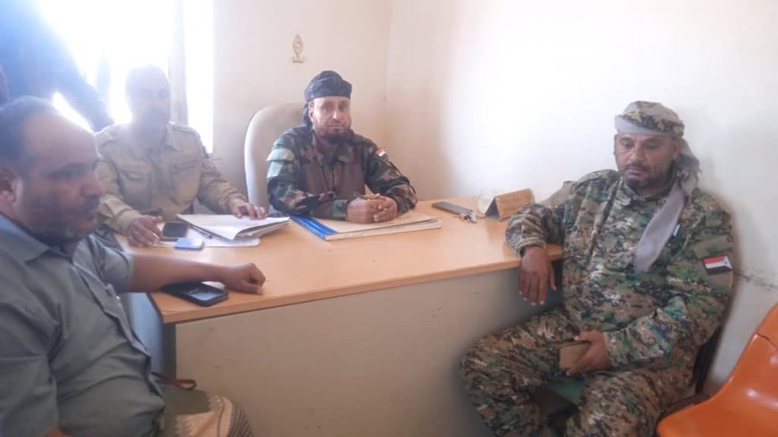 د: عبدالسلام الشعيبي يزور أمن الحصين ويدعوا أمن المحافظة للدعم من أجل تعزيز التعاون بين الأمن وحقوق الإنسان