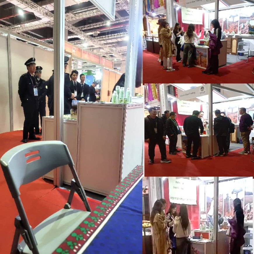 العشبة السقطرية.. حضورٌ يمنيٌّ أصيل في معرض شنغهاي الدولي الثامن...