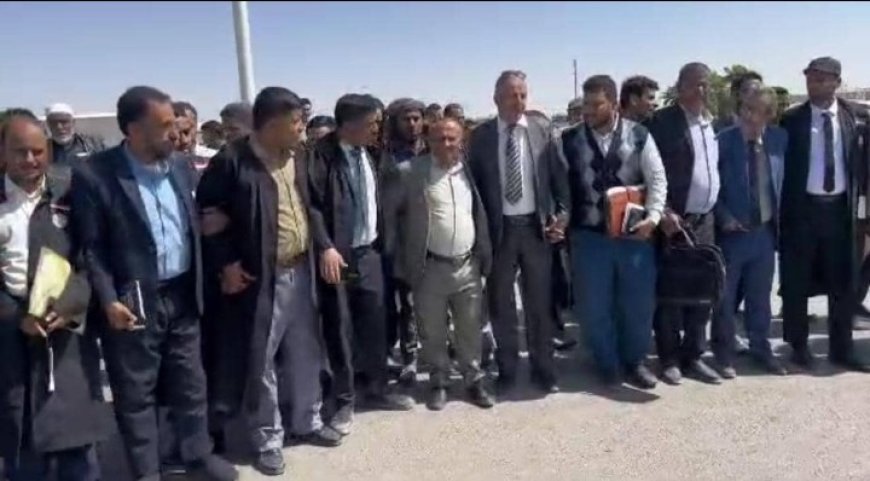 نقابة المحامين بمأرب تتضامن مع الجرحى المعتصمين وتعلن تشكيل فريق قانوني لمساندتهم حتى انتزاع حقوقهم...
