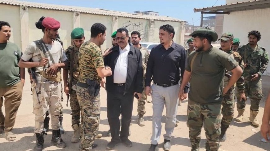 الداؤودي و الحسيني يتفقدان مستوى الأداء والإنضباط بالقطاع الثالث حزام أمني بمديرية المنصورة....