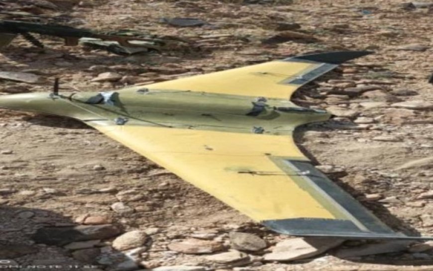 قوات الرزامات تسقط طائرة مسيّرة حو...ثية في صعدة...