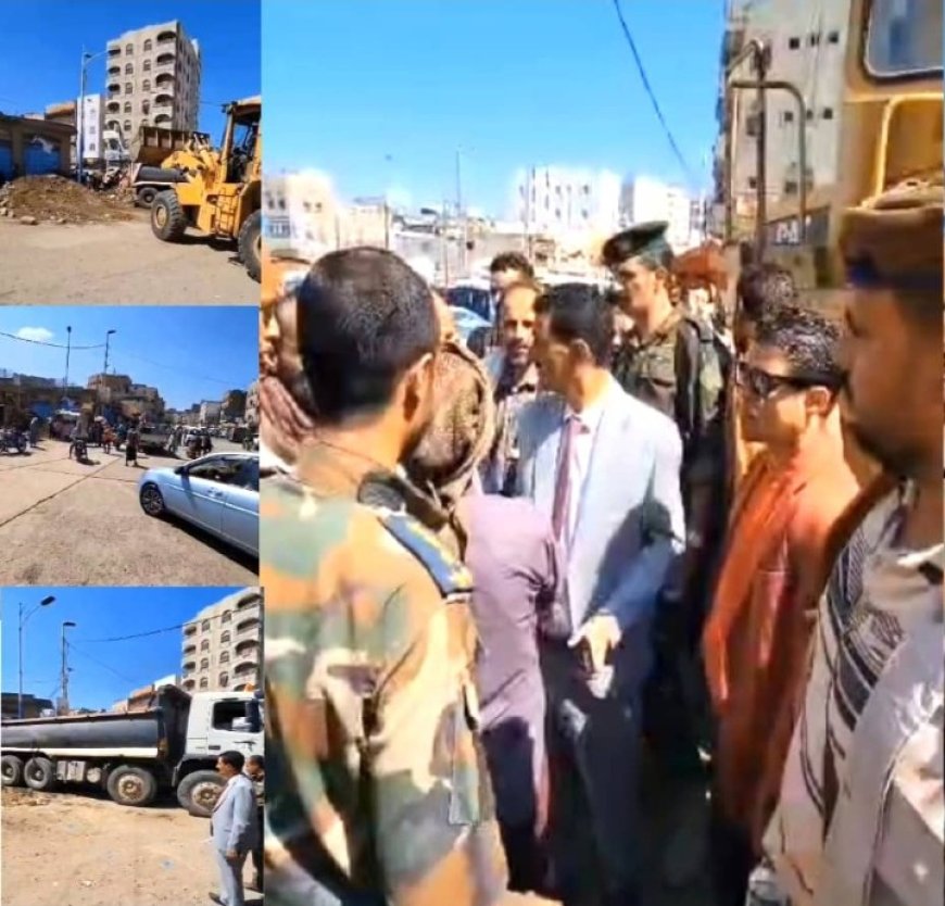 اشغال «القاهرة» في تعز ترفع الحواجز الترابية وتعيد فتح الجولة جوار سوق المجاهد بالتحرير الأسفل...