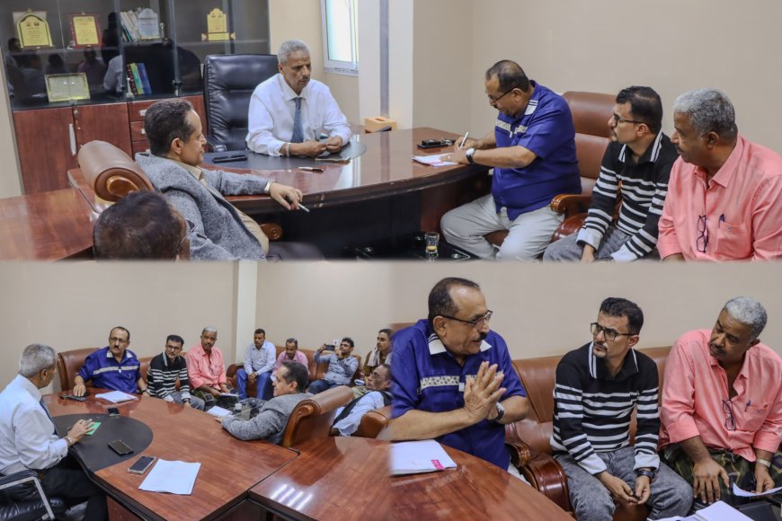 محافظ لحج يناقش مع الإعلام والثقافة والسياحة استعدادات مهرجان 30 نوفمبر