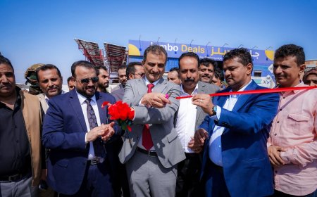 لملس والحريزي يدشّنان افتتاح القسم (B) من مشروع “فاملي جاردينس” في الشيخ عثمان