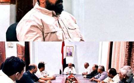 الحراك التهامي يجتمع مع محافظ الحديدة للتشاور حول ذكرى تحرير الخوخة....