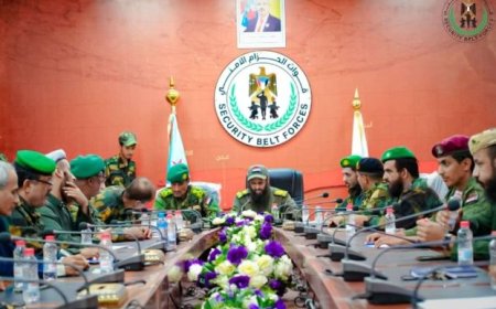 العميد الوالي يؤكد جاهزية قوات الحزام الأمني لتنفيذ ما يُوكل إليها من مهام...