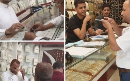 تجار الذهب في الحديدة يشكون ابتزاز حو...ثي وفرض إتاوات ونهب مجوهرات ...