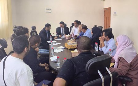 عدن: اللجنة الوطنية للتحقيق تبحث مع الفريق المشترك لتقييم الحوادث عدداً من الملفات...