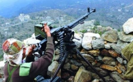 القوات المسلحة الجنوبية في جبهة حيفان تكبد الحو ..ثيين خسائر فادحة....