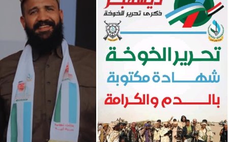العميد احمد غانم يدعو لاصطفاف تهامي مع اقتراب ذكرى تحرير الخوخة...