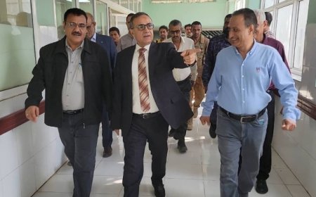 لصور يبدي إستعداد جامعة عدن دعم مستشفى "4" مايو الجراحي ليكون مستشفى تعليمي...