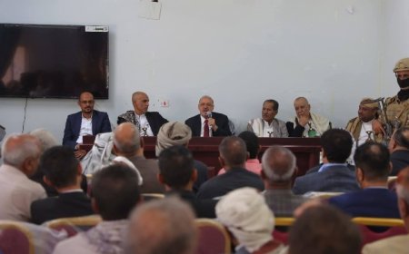 رئيس مجلس النواب يزور مديرية جبل حبشي  ويطلع على احتياجاتها الخدمية والتنموية...