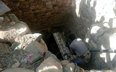 عــاجــل:مأساة تهزّ حجة… سبعة أشخاص يسقطون داخل بئر بعد انحراف سيارة (صورة)