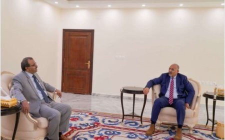 الزُبيدي يؤكد استعداد الجنوب للقيام بدور محوري في مواجهة المشروع الإيراني وانهاء التهديد الحو..ثي ...