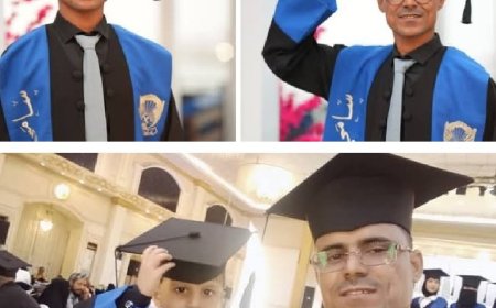 تهانينا للعزيز سامي باري الاهدل الجمع في النضال بين ميدانين.....